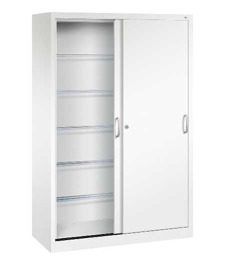 C+P Hängeregistraturschrank Schiebetüren 2150-60 Acurado 12x Leitz/Elba (HxBxT) 1950x1200x500mm 9016/2406015