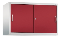 C+P Schiebetüren-Aufsatzschrank 2045-00 C 2000 Acurado 2OH (HxBxT) 790x1200x400mm 9016/2406015