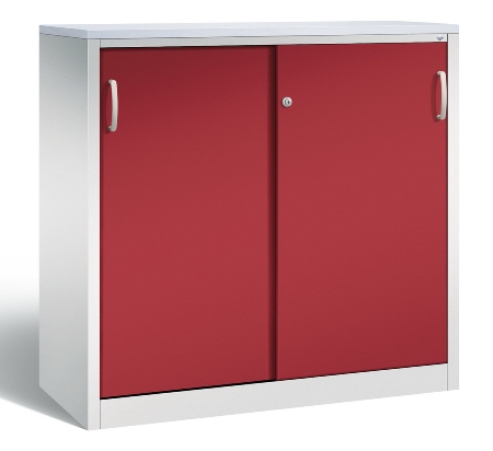 C+P Schiebetürenschrank Sideboard 2057-1200 C2000 Acurado (HxBxT) 1200x1200x500mm 9016/2406015