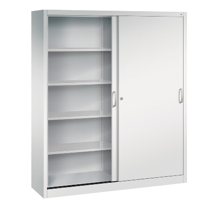 C+P Schiebetürenschrank  2140-00 C 2000 Acurado (HxBxT) 1950x1600x400mm 7035/3003
