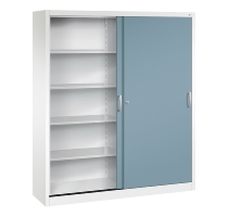 C+P Schiebetürenschrank  2140-00 C 2000 Acurado (HxBxT) 1950x1600x400mm 7035/3003