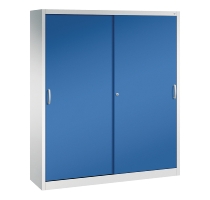 CP Werkzeug-Schiebetürenschrank Acurado 2169-00 2x 4 Einlegeböden (HxBxT) 1950x1600x600mm 7035/5023