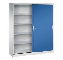 CP Werkzeug-Schiebetürenschrank Acurado 2169-00 2x 4 Einlegeböden (HxBxT) 1950x1600x600mm 7035/5023