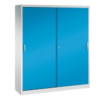 CP Werkzeug-Schiebetürenschrank Acurado 2169-00 2x 4 Einlegeböden (HxBxT) 1950x1600x600mm 7035/5023