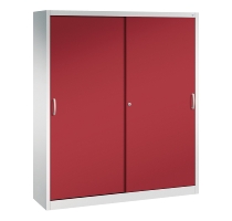 CP Werkzeug-Schiebetürenschrank Acurado 2169-00 2x 4 Einlegeböden (HxBxT) 1950x1600x600mm 7035/5023