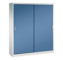 CP Werkzeug-Schiebetürenschrank Acurado 2169-00 2x 4 Einlegeböden (HxBxT) 1950x1600x600mm 7035/5023