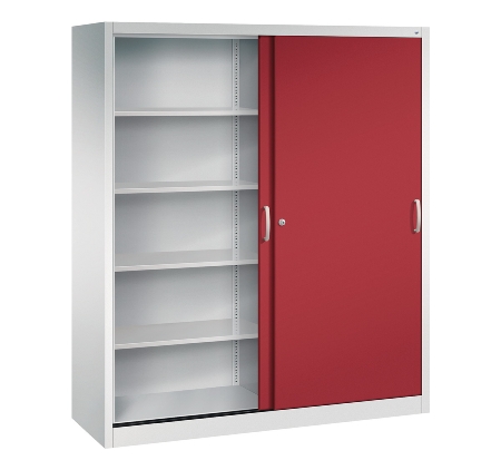 C+P Schiebetürenschrank  2140-00 C 2000 Acurado (HxBxT) 1950x1600x400mm 7035/3003