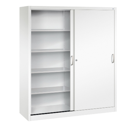 C+P Schiebetürenschrank  2140-00 C 2000 Acurado (HxBxT) 1950x1600x400mm 7035/3003