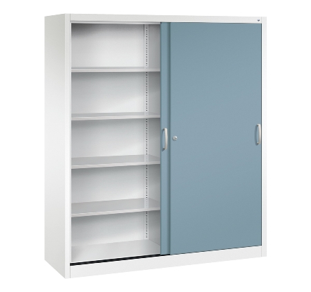 C+P Schiebetürenschrank  2140-00 C 2000 Acurado (HxBxT) 1950x1600x400mm 7035/3003