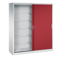 C+P Hängeregistraturschrank Schiebetüren 2150-60 Acurado 12x Leitz/Elba (HxBxT) 1950x1200x500mm 9016/2406015