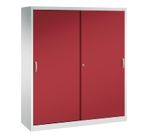 CP Werkzeug-Schiebetürenschrank Acurado 2169-00 2x 4 Einlegeböden (HxBxT) 1950x1600x600mm 7035/5023