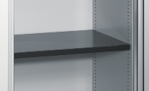 C+P Einlegeboden Omnispace 3201-80 (HxBxT) 24x649x360mm Traglast 50kg Stahl lackiert Lichtgrau (RAL 7035)