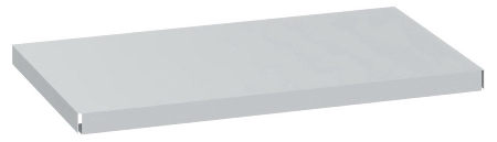 C+P Einlegeboden Omnispace 3201-80 (HxBxT) 24x649x360mm Traglast 50kg Stahl lackiert Lichtgrau (RAL 7035)