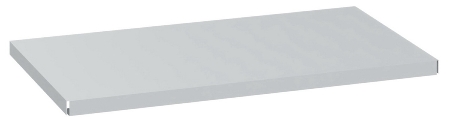 C+P Einlegeboden Omnispace 3201-80 (HxBxT) 24x649x360mm Traglast 50kg Stahl lackiert Lichtgrau (RAL 7035)