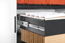 C+P Hängerahmen 3201-811 Ominispace für Hängehefter 1-bahnig (HxBxT) 121x637x355mm 7035