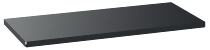 C+P Einlegeboden Omnispace 3201-80 (HxBxT) 24x649x360mm Traglast 50kg Stahl lackiert Lichtgrau (RAL 7035)