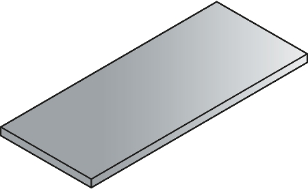 C+P Einlegeboden Omnispace 3201-80 (HxBxT) 24x649x360mm Traglast 50kg Stahl lackiert Lichtgrau (RAL 7035)