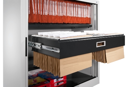 C+P Hängerahmen 3201-811 Ominispace für Hängehefter 1-bahnig (HxBxT) 121x637x355mm 7035