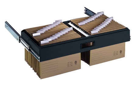 C+P Hängerahmen 3201-811 Ominispace für Hängehefter 1-bahnig (HxBxT) 121x637x355mm 7035
