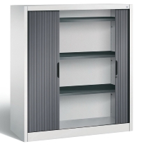 C+P Thresenschrank mit Rollladen Omnispace 3223-00 3OH+ (HxBxT) 1345x1200x420mm 7035/7035