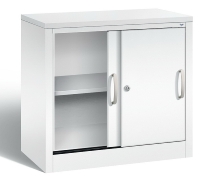C+P Schiebetürenschrank Schreibtischhöhe 5722-00 C2000 Acurado 2OH (HxBxT) 720x800x400mm 7035/3003