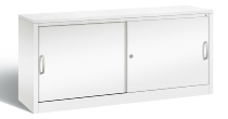C+P Schiebetürenschrank Schreibtischhöhe 5722-00 C2000 Acurado 2OH (HxBxT) 720x800x400mm 7035/3003