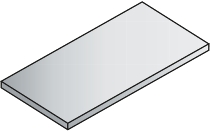 C+P Einlegeboden SLIM 5722-80 (BxT) 740x340mm Traglast 40kg Stahl lackiert Lichtgrau (RAL 7035)