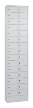 C+P Kleingefachschrank 80700-203 Serie 8170 Intro mit Sockel 20 Fächer (HxBxT)1950x460x200mm 7035/7016