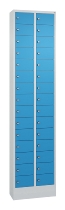 C+P Kleingefachschrank 80700-203 Serie 8170 Intro mit Sockel 20 Fächer (HxBxT)1950x460x200mm 7035/7016