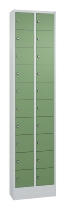 C+P Kleingefachschrank 80700-203 Serie 8170 Intro mit Sockel 20 Fächer (HxBxT)1950x460x200mm 7035/7016