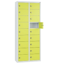 C+P Kleingefachschrank 80700-223 Serie 8170 Intro wandhängend 12 Fächer (HxBxT)1130x460x200mm 7035/0024