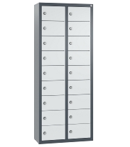 C+P Kleingefachschrank 80700-223 Serie 8170 Intro wandhängend 12 Fächer (HxBxT)1130x460x200mm 7035/0024