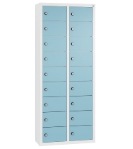 C+P Kleingefachschrank 80700-223 Serie 8170 Intro wandhängend 12 Fächer (HxBxT)1130x460x200mm 7035/0024