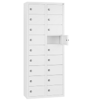 C+P Kleingefachschrank 80700-223 Serie 8170 Intro wandhängend 12 Fächer (HxBxT)1130x460x200mm 7035/0024