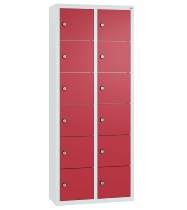 C+P Kleingefachschrank 80700-223 Serie 8170 Intro wandhängend 12 Fächer (HxBxT)1130x460x200mm 7035/0024