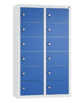 C+P Kleingefachschrank 80700-223 Serie 8170 Intro wandhängend 12 Fächer (HxBxT)1130x460x200mm 7035/0024