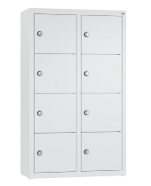 C+P Kleingefachschrank 80700-223 Serie 8170 Intro wandhängend 12 Fächer (HxBxT)1130x460x200mm 7035/0024