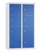 C+P Kleingefachschrank 80700-223 Serie 8170 Intro wandhängend 12 Fächer (HxBxT)1130x460x200mm 7035/0024