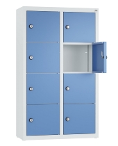 C+P Kleingefachschrank 80700-223 Serie 8170 Intro wandhängend 12 Fächer (HxBxT)1130x460x200mm 7035/0024