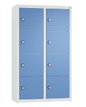 C+P Kleingefachschrank 80700-223 Serie 8170 Intro wandhängend 12 Fächer (HxBxT)1130x460x200mm 7035/0024
