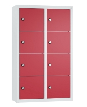 C+P Kleingefachschrank 80700-223 Serie 8170 Intro wandhängend 12 Fächer (HxBxT)1130x460x200mm 7035/0024