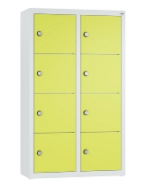 C+P Kleingefachschrank 80700-223 Serie 8170 Intro wandhängend 12 Fächer (HxBxT)1130x460x200mm 7035/0024