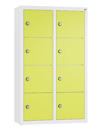 C+P Kleingefachschrank 80700-223 Serie 8170 Intro wandhängend 12 Fächer (HxBxT)1130x460x200mm 7035/0024