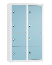 C+P Kleingefachschrank 80700-223 Serie 8170 Intro wandhängend 12 Fächer (HxBxT)1130x460x200mm 7035/0024