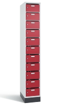 C+P Verteilerschrank 8170-311 Serie 8170 Intro mit Sockel 3 Abt. mit 33 Fächern (HxBxT)1950x920x490mm 7035/6011