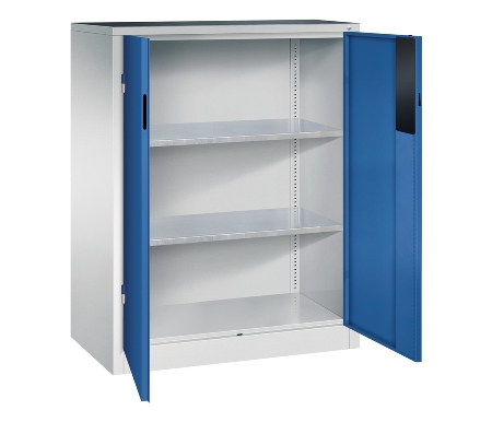 C+P Beistell-Werkzeugschrank schwere Lasten 8831-052 Acurado 1 Fachboden ERGO-Lock 4.0 (HxBxT) 1000x1200x500mm 7035/5023