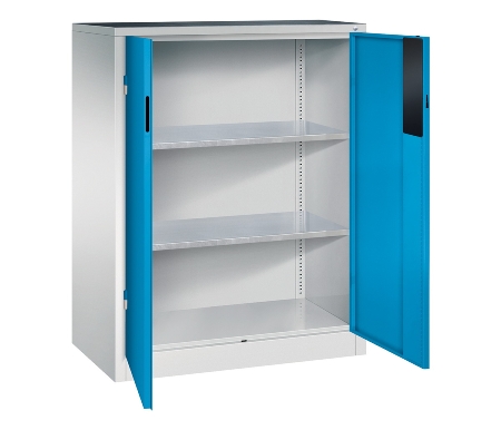 C+P Beistell-Werkzeugschrank schwere Lasten 8831-052 Acurado 1 Fachboden ERGO-Lock 4.0 (HxBxT) 1000x1200x500mm 7035/5023