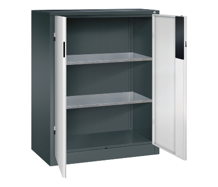 C+P Beistell-Werkzeugschrank schwere Lasten 8831-052 Acurado 1 Fachboden ERGO-Lock 4.0 (HxBxT) 1000x1200x500mm 7035/5023