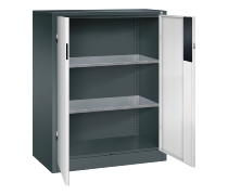 C+P Beistell-Werkzeugschrank schwere Lasten 8831-052 Acurado 1 Fachboden ERGO-Lock 4.0 (HxBxT) 1000x1200x500mm 7035/5023