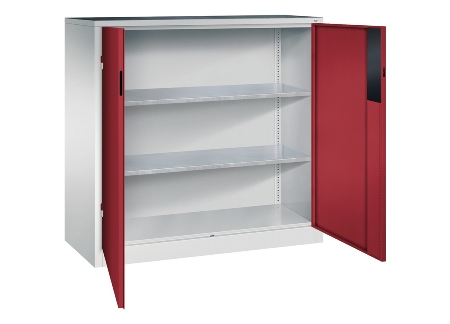 C+P Beistell-Werkzeugschrank schwere Lasten 8831-052 Acurado 1 Fachboden ERGO-Lock 4.0 (HxBxT) 1000x1200x500mm 7035/5023